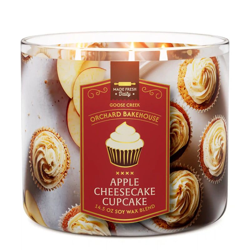 Apple Cheesecake Cupcake 3-Wick Candle